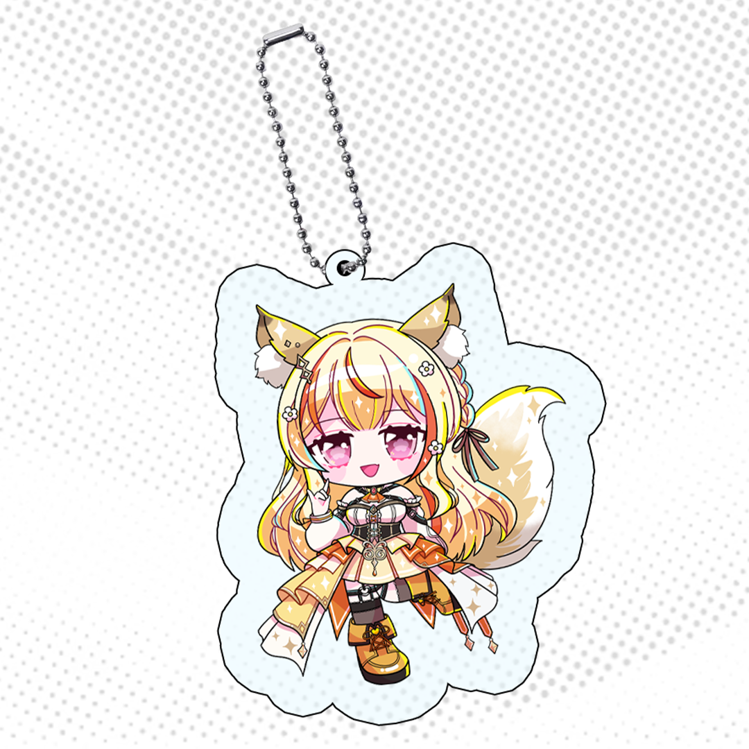 【受注】SD甘嚙こんこん アクリルキーホルダー
