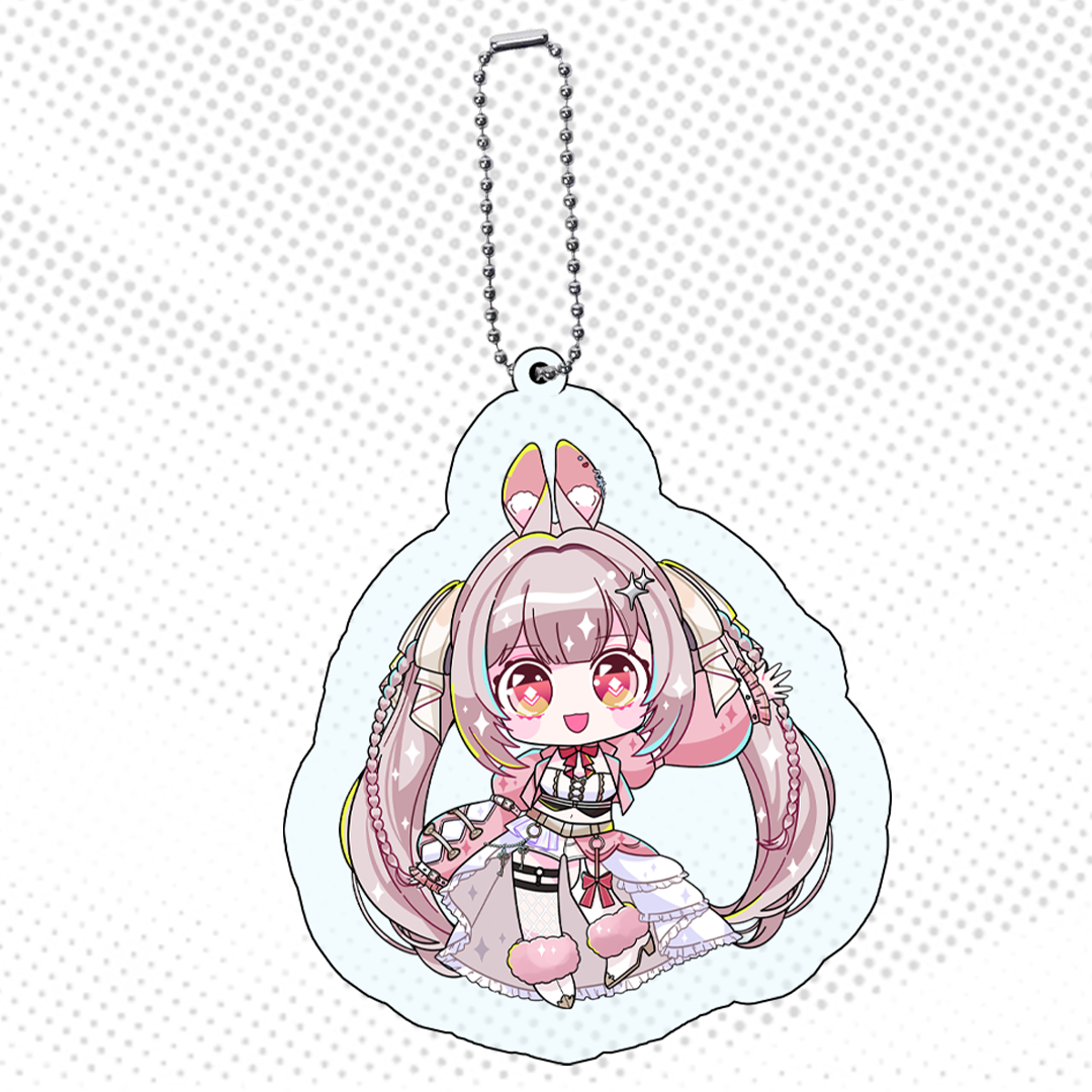 【受注】SD千白るな アクリルキーホルダー