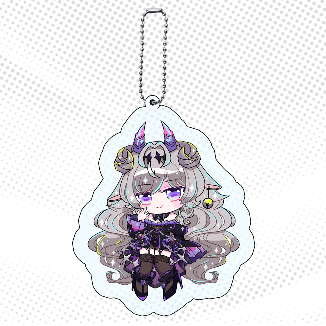 【受注】SD宵闇めぇ アクリルキーホルダー