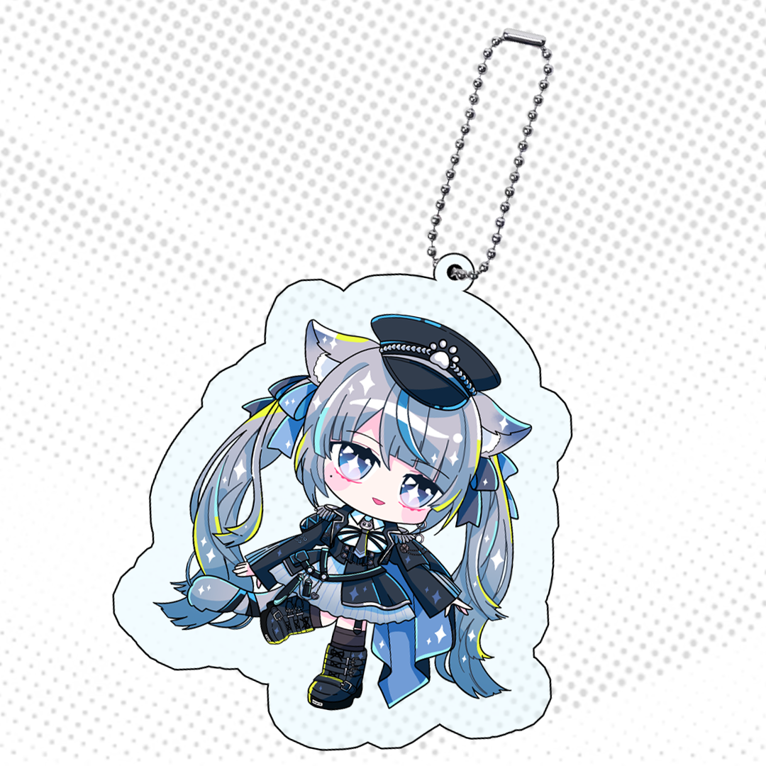 【受注】SD爪伽リン アクリルキーホルダー